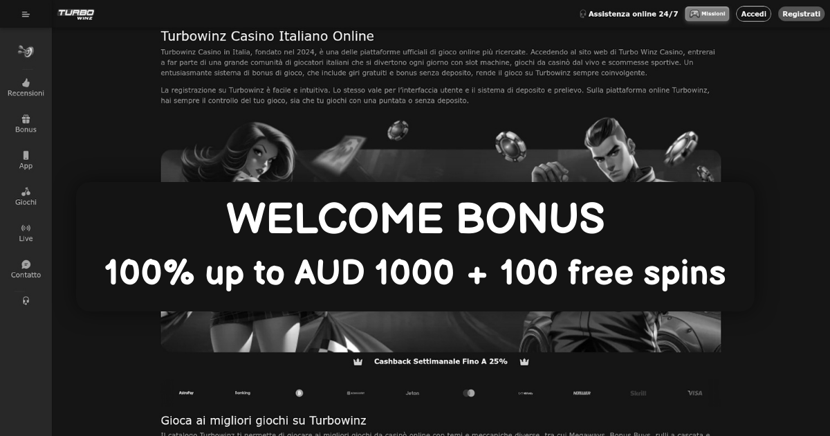 Turbowinz Casino Australia
